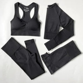 Conjunto Fitness Feminino - FlexiChic 4 em 1