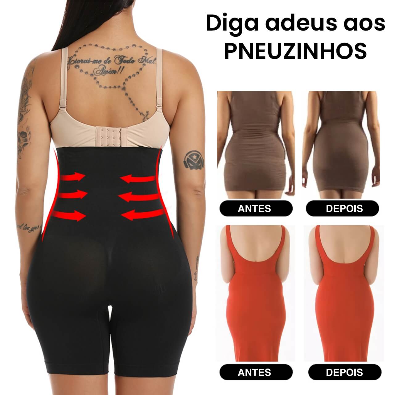 Cinta Shape Fit™ - Efeito Lipo Pro: Modela e Reduz Medidas [Pague 1 Leve 2]