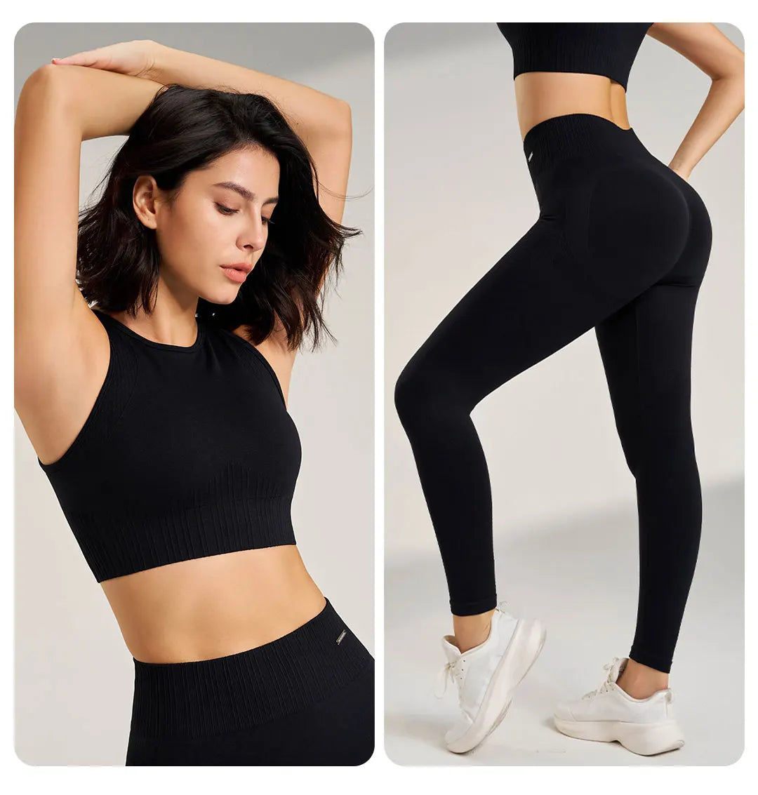 Conjunto Fitness com Duas Peças [LEVE A SEGUNDA UNIDADE COM 40%OFF]